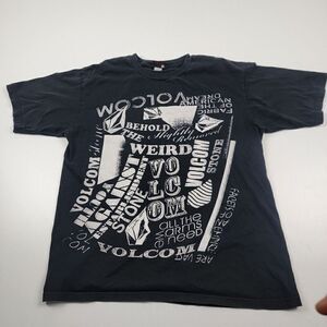 Volcom Stone T Shirt Large Vtg 90s 00s Y2K Skate Grunge‎ Vtg Baggy Distressed